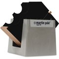 Martin Yale Tabletop Paper Jogger, 15-1/4"x11-1/2"x15-1/4", Gray PRE400